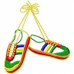 Shoes Embroidery Design 12 Shoes Embroidery Design 12